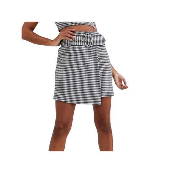 ASOS Dresses & Skirts - ASOS 4th + Reckless Wrapover Asymmetric Skirt Size 6 NWT